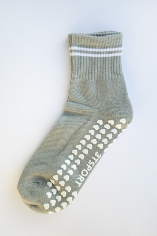 Pilates Heart Grip Sock