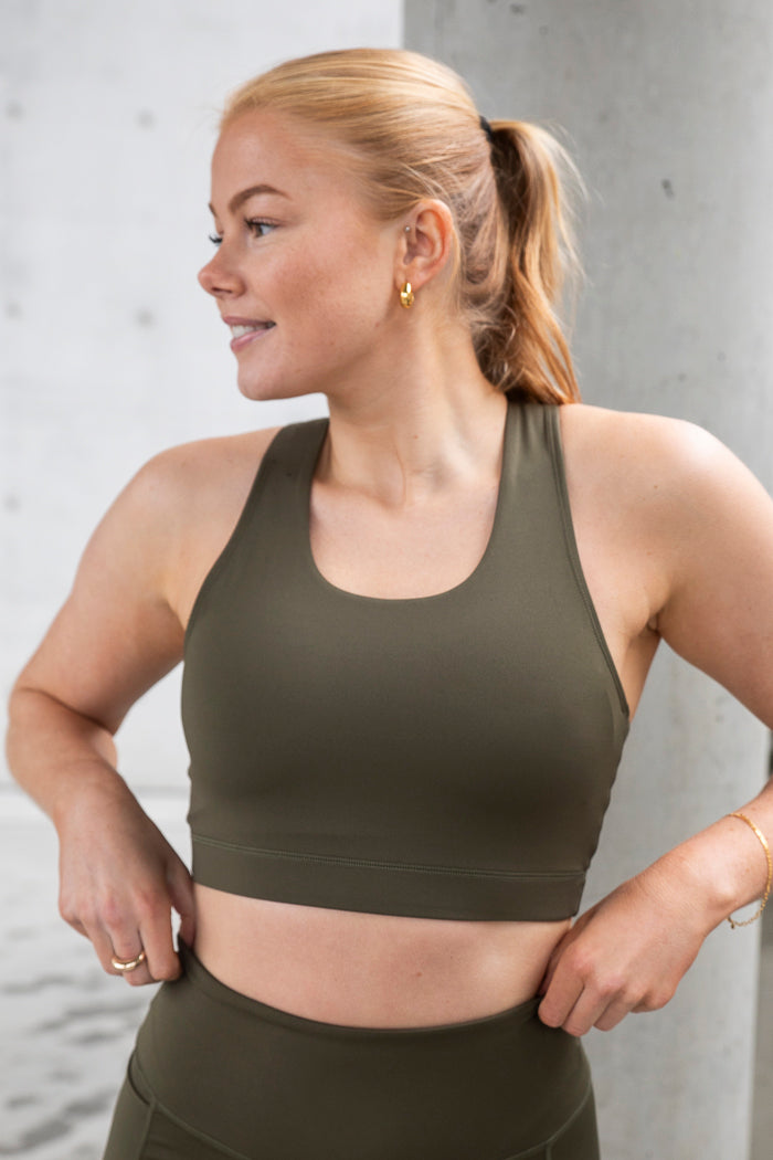 Energy Sports Bra - Olive