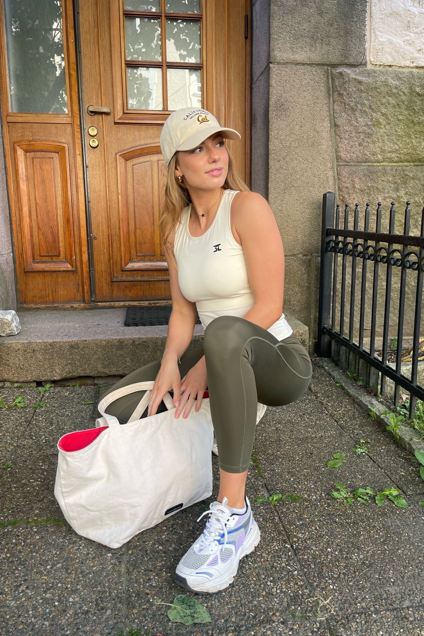 Energy Slim Tank - Cream