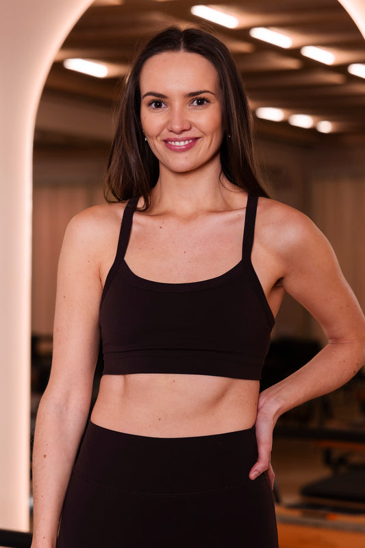 Active Sports Bra Brown