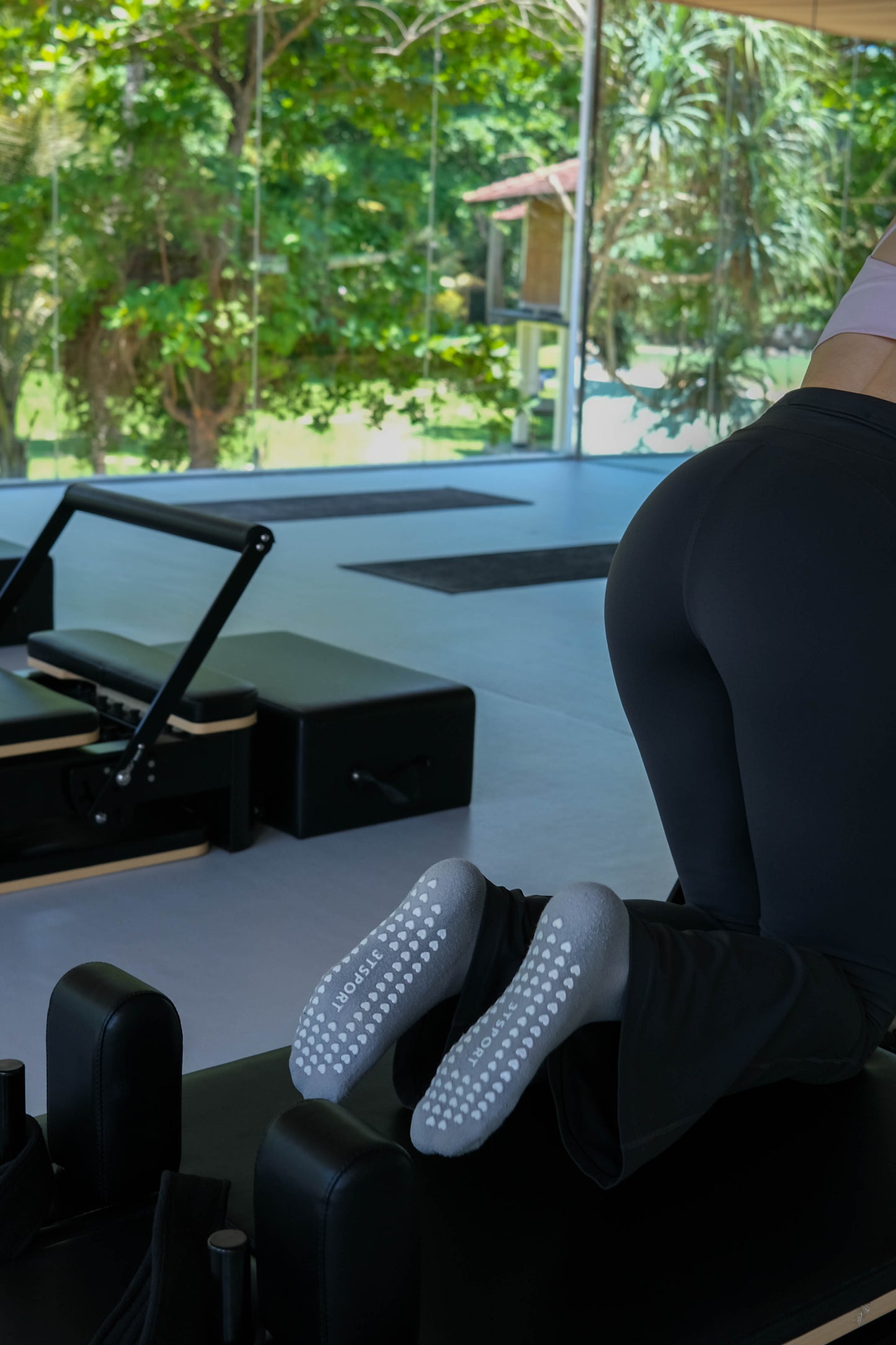 Pilates Heart Grip Sock